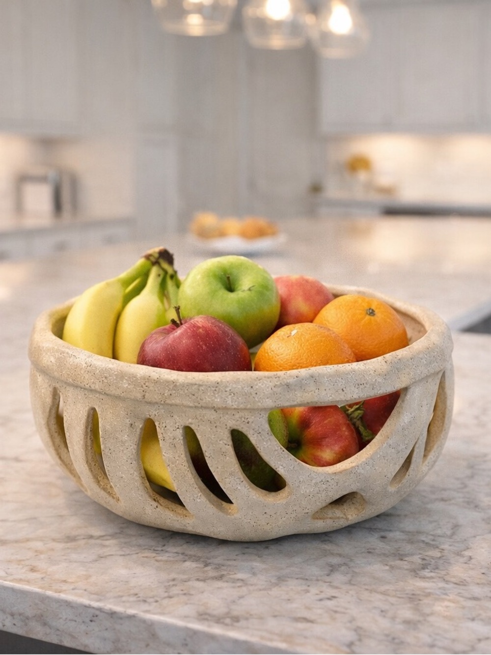 Neutral Stone Decorative Bowl - SKU 46 - Picture 2 of 4